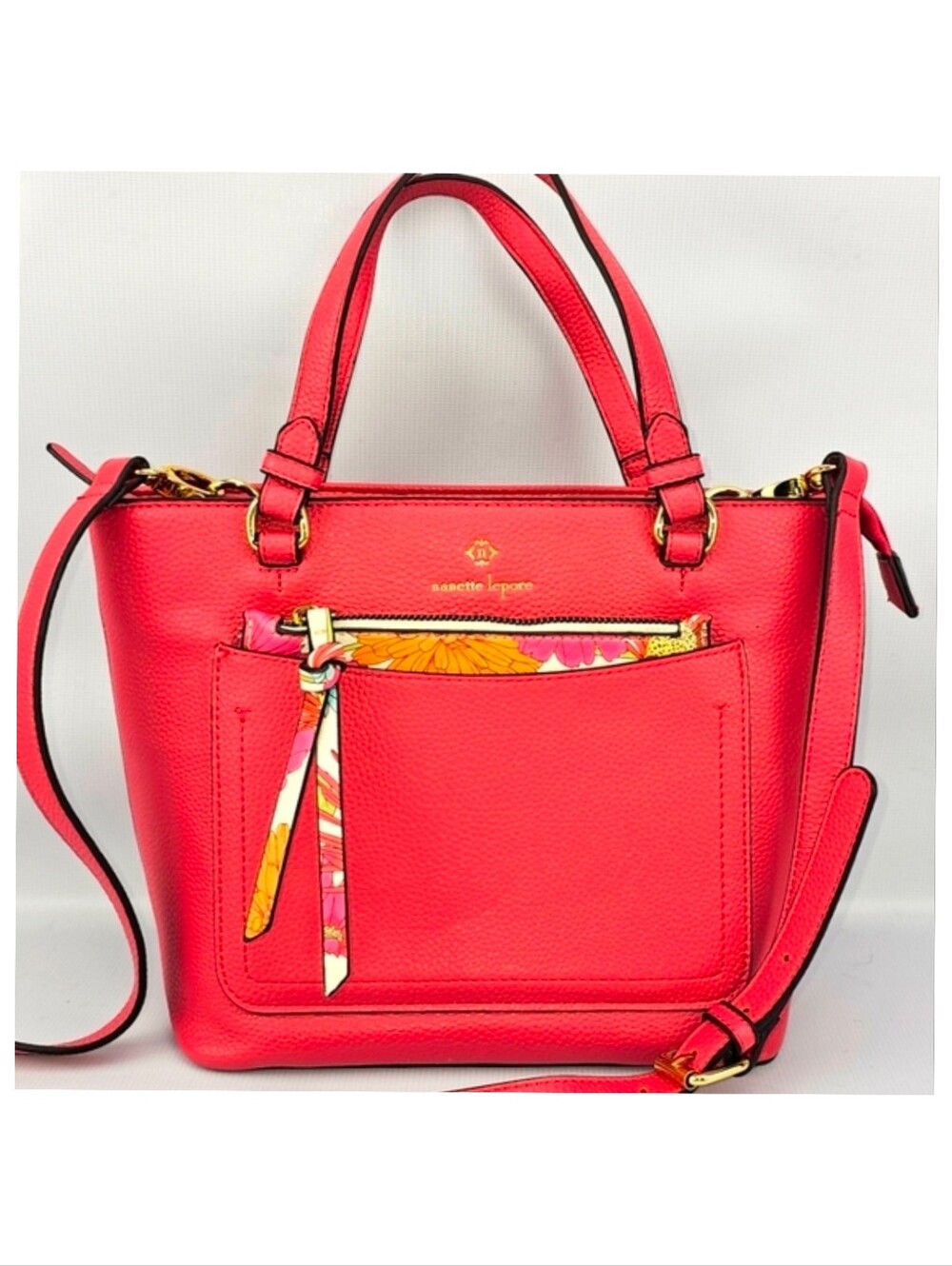 Nanette Lepore Demi Satchel Coral